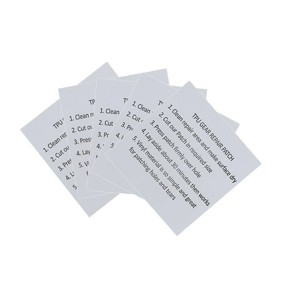 5 Pack Clear Inflatable Patch Repair Glue,Waterproof Firm Pool Repair Tape,for Air Mattress,Bounce House,Pool Floats,Inflatable Toys,Tent,Swimming Ring