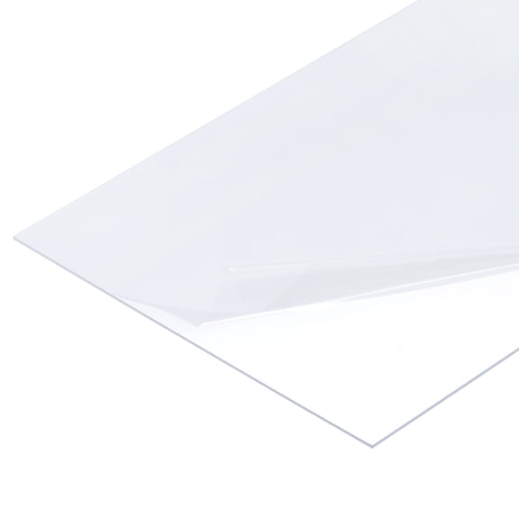Uxcell 5 Pack Clear Plastic Sheet Transparency Panel 12x16x0.04" Plastic Card