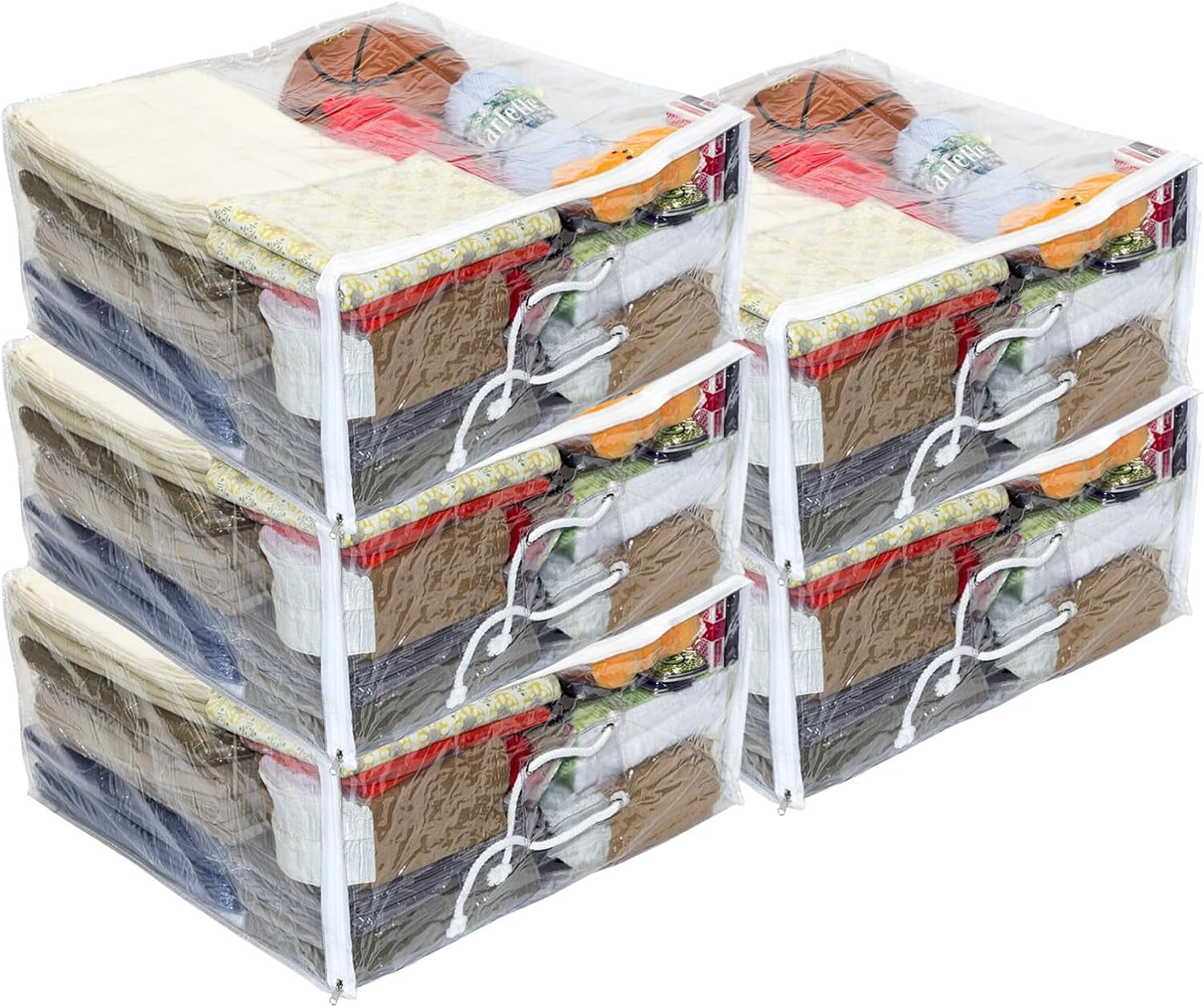 Vinyl bags top with handles