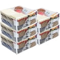 thumbnail image 1 of 5-Pack Clear Vinyl Zippered Comforter Moving Storage Bags 21 x 21 x 10 Inch with Rope Handle, 1 of 8