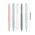 thumbnail image 1 of 5 Pack Click Gel Pens, Medium Point (0.5mm), Black Large Capacity Quick Dry Gel Ink Pens for Home, Office, Journaling, Writing, Note-Taking, Teacher Supplies,D, 1 of 6