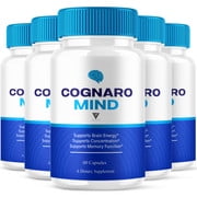 (5 Pack) Cognaro Mind Advanced Brain Support, CognaroMind Pills (300 Capsules)