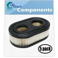 thumbnail image 1 of 5-Pack Compatible with B&S 09P702-0062-H1 Engine Air Filter - Compatible with B&S 593260 Filter, 1 of 4
