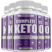 (5 Pack) Complete Keto - Keto Complete Diet Pills Capsules Supplement, Complete Ketogenic Diet for Beginners, Ketones Slim Pills for Energy, Focus - Ketones for Men Women - 300 Capsules