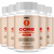 5 Pack Core Strength Daily Health Management Support, CoreStrength Maximum Overall Health Supplement 300 Capsules