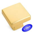 thumbnail image 1 of 5 Pack - Cosmas 5233BG Brushed Gold Contemporary Square Cabinet Knob - 1-1/8" Square, 1 of 1