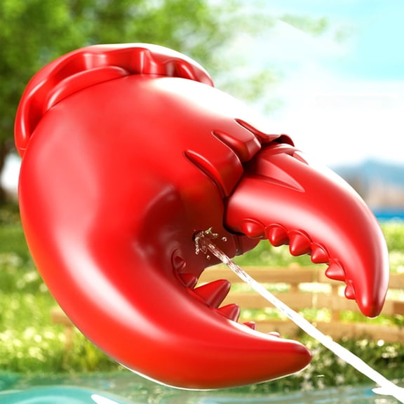 5 Pack Crab Claw Water Guns Toy Can Launches Press Water Guns Long Range With Claws In Hand To Fight Water Fighters Toys Gifts for Christmas