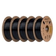 thumbnail image 1 of 5 Pack Creality Hyper PETG Filament 1.75mm High Speed 30–600mm/s Strong Layer Adhesion 3D Printer Filament for DIY-Black, 1 of 9