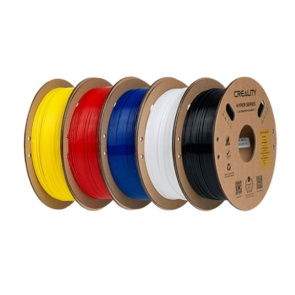 5 Pack Creality Hyper PETG Filament for K1 Max K2 Plus Ender 3 V3 SE/V3 SE 3D Printer High Speed 300mm/s 3D Printer Filament for DIY-Muticolor
