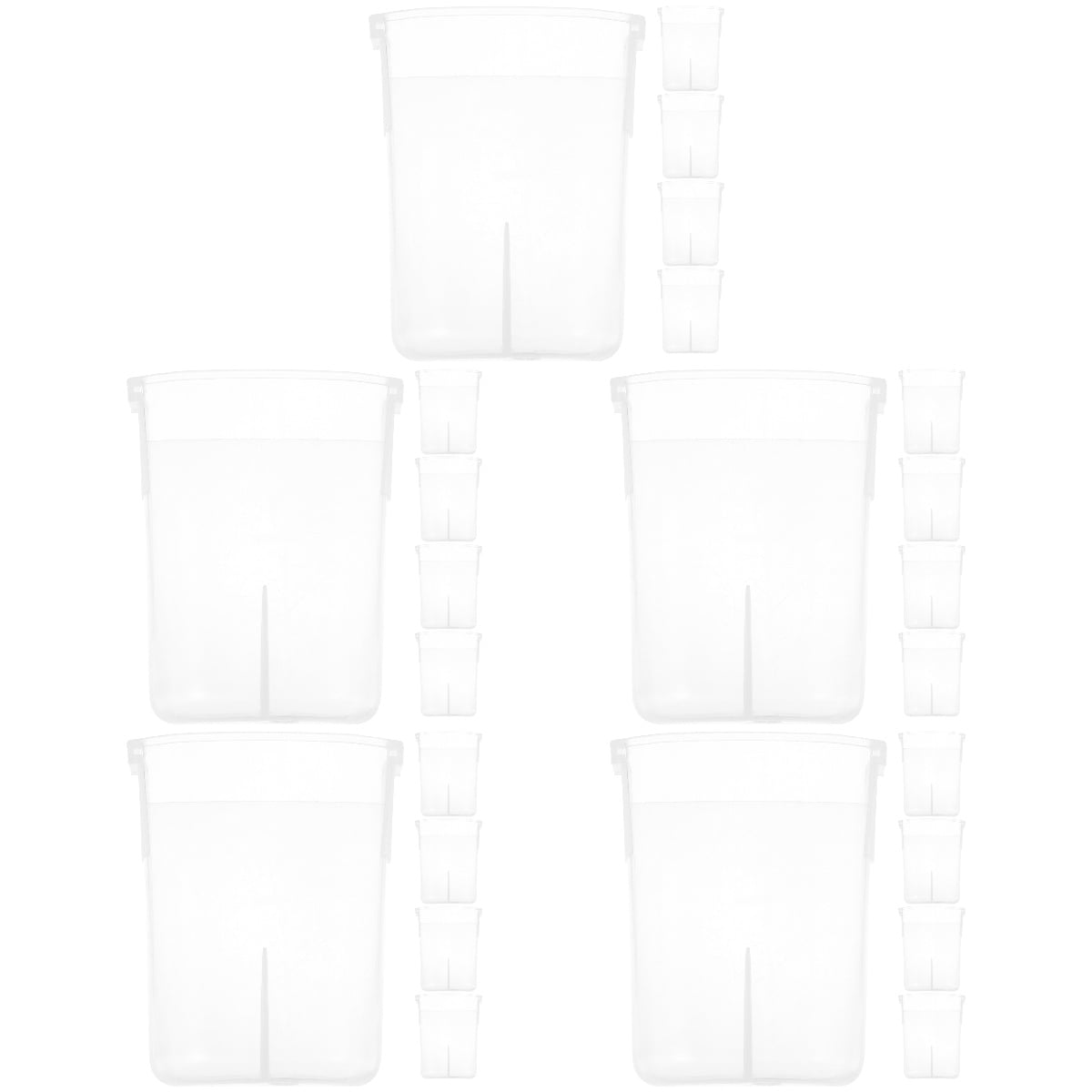 5 Pack Cup Pressure Cooker Rice Water Box Condensation Collector ...