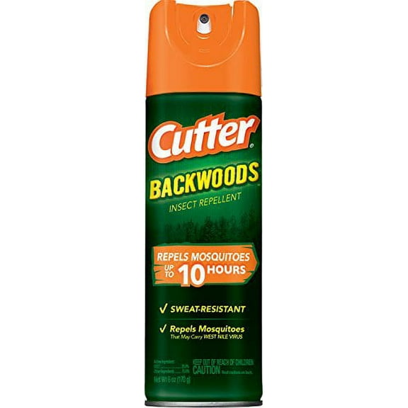 5 Pack - Cutter Backwoods Aerosol Insect Repellent, 6 oz Each