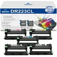thumbnail image 1 of 5-Pack DR223CL BK/C/M/Y Drum Unit Replacement for Brother High Capacity with MFC-L3770CDW L3710CW L3750CDW L3730CDW HL-3210CW 3230CDW 3270CDW 3230CDN 3290CDW DCP-L3510CDW L3550CDW Printer, 1 of 6