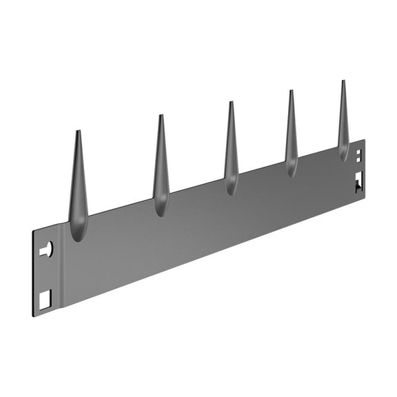 5-Pack Dark Gray Steel Landscape Edging, 39" x 3" Rust-Resistant Lawn & Garden Border