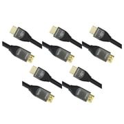 5 Pack DataComm Electronics 46-1815-BK 18Gbps HDMI Cable 15ft