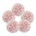thumbnail image 1 of 5 Pack Detachable Stem Silk Hydrangea Heads For Home & Wedding Decorations Easy To Arrange Floral, 1 of 5