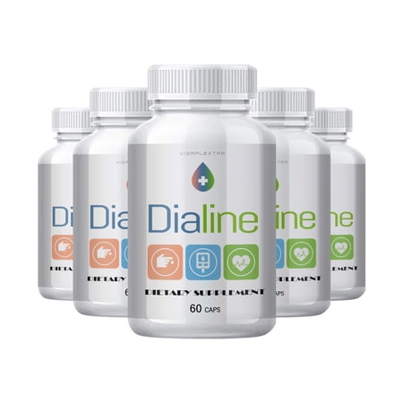 (5 Pack) Dialine - Dialine Supplement Capsules