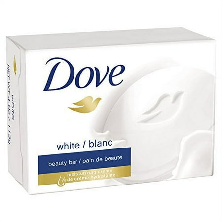 5 Pack Dove White Travel Size Bar Soap With Moisturizing Cream 75g 1 Bar Each