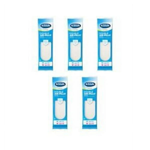 5 Pack - Dr. Scholl's Double Air-Pillo Insoles Men's or Women's 1 Pair Each