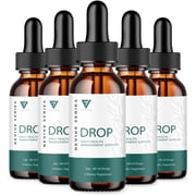 5 Pack Drop the Pounds Daily Overall Health Supplement, DropthePounds Advanced Wellness Support Formula 10oz