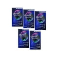 thumbnail image 1 of 5 Pack Durex Prolong Ultra Fine Ribbed and Dotted Latex Condoms, 12 Each, 1 of 1