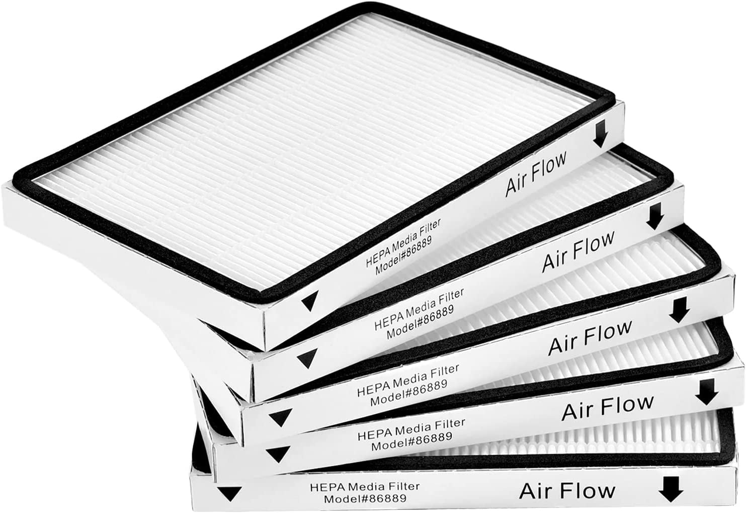5 Pack EF1 HEPA Media Filter Replacement for Kenmore 86889