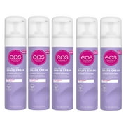 5 Pack - EOS Evolution of Smooth Shave Cream Lavender Jasmine 7 Oz Each