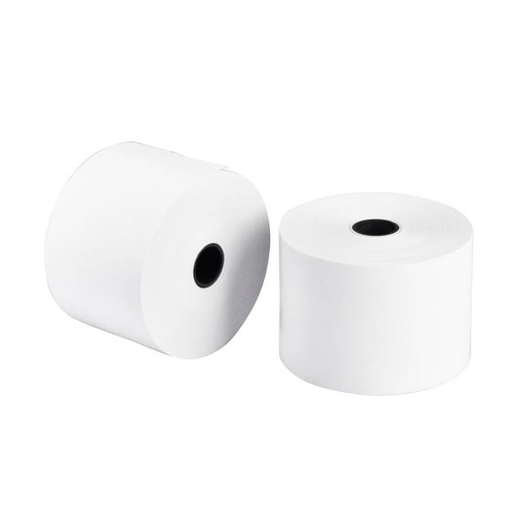 [5 Pack] EcoQuality Thermal Cash Register Rolls 1-3/4 in x 150 ft. Guaranteed to work efficiently with your machines printer head - Easy to Replace Thermal Rolls (44MM x 150FT)
