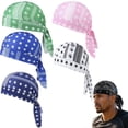 thumbnail image 1 of 5 Pack Elastic Cycling Sports Cap, 2026 News Elastic Cycling Sports Cap,Cooling Skull Cap Helmet Liner Elastic Cycling Sports Cap Bandana for Men Women, 1 of 7