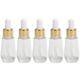 5Pack Empty Essential Oil Bottles, Portable Refillable PETG Containers