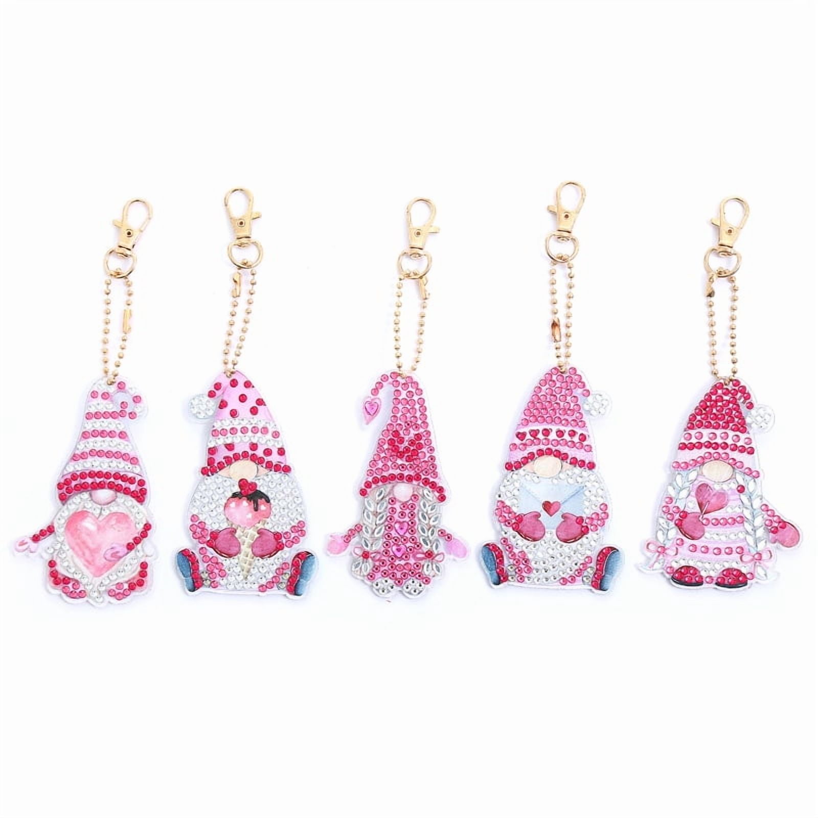 5-Pack Faceless Doll DIY Diamond Keychain Set - AA985 - Walmart.com