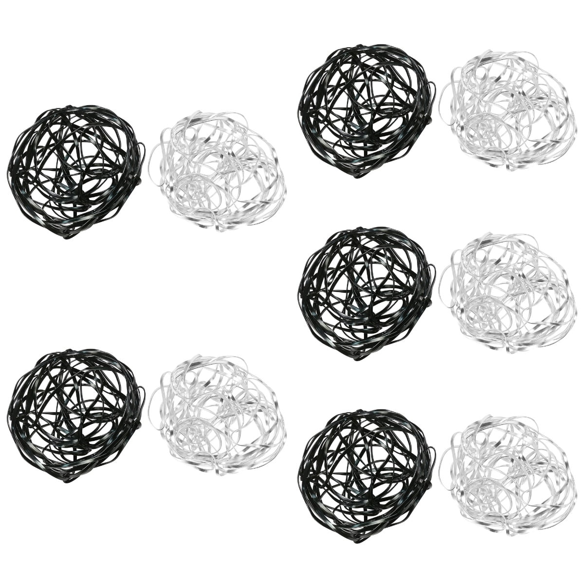 NUOLUX DIY Flower Fixing Holders Deformable for Vase 10Pcs