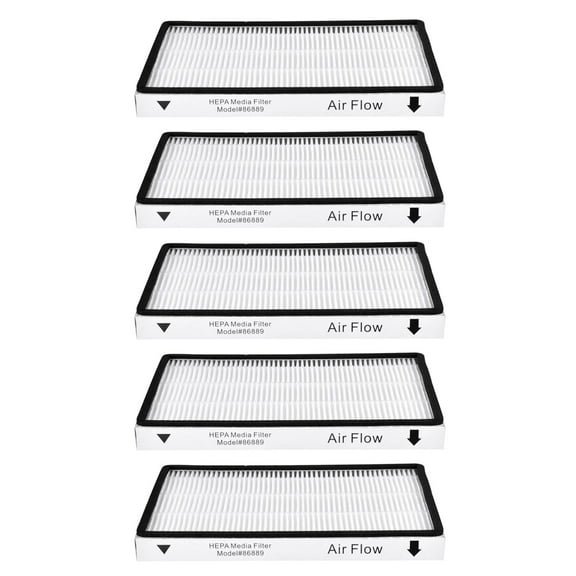 5 Pack For Kenmore EF-1 86889 Vacuum HEPA Media Filters Replacement For Panasonic Part MC-V199H TAPDRA Accessory Part