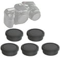 thumbnail image 1 of (5-Pack) Fotasy Rear Lens Cover Camera Body Cap for Canon EOS EF DSLR Camera Lens, Canon EF Efs Mount Lense Rear Cap Body Cap, Canon Body Sensor Dust Cap Cover, EF Lens Rear Cap, 1 of 5