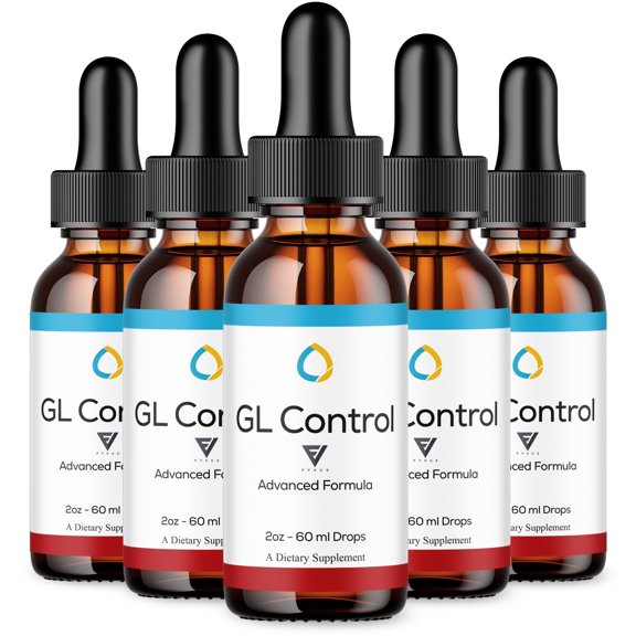 (5 Pack) GL Control Drops Blood Support, GL Control Drops (10oz)