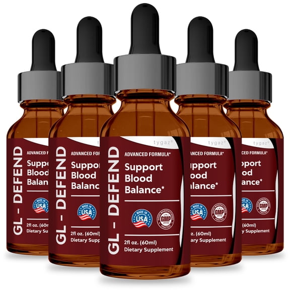 (5 Pack) GL Defend - GL Defend Liquid Supplement