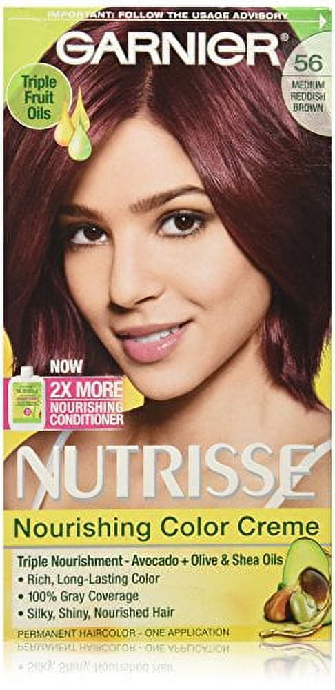 5 Pack Garnier Nutrisse Nourishing Color 56 Medium Reddish Brown Sangria 1 Each