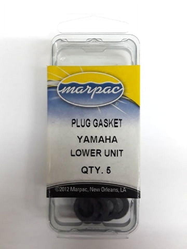 5 Pack Gasket for Oil Drain Plug Yamaha Lower Unit V4V6 Marpac 76006