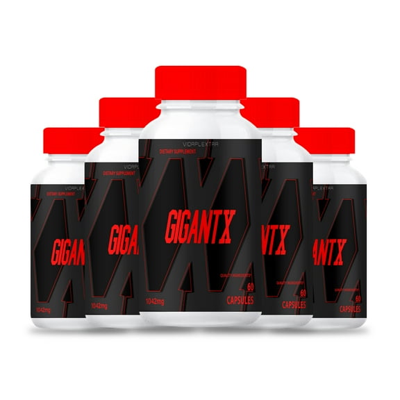 (5 Pack) Gigant X Capsules - Gigant X Male Capsules