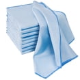 thumbnail image 1 of 5 Pack Glass Cleaning Cloths,Bexikou Microfiber Cloths for Glass,Quickly Clean Windows, Mirrors, Glasses, Cars Screen, Camera, Blue, 1 of 8