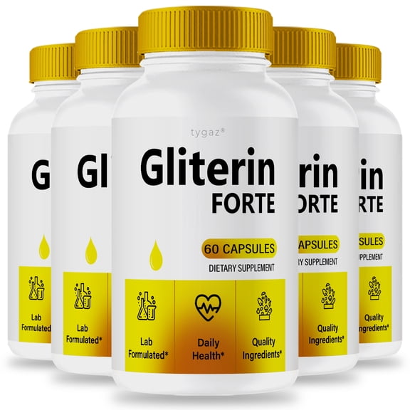 (5 Pack) Gliterin Forte - Pill Supplement