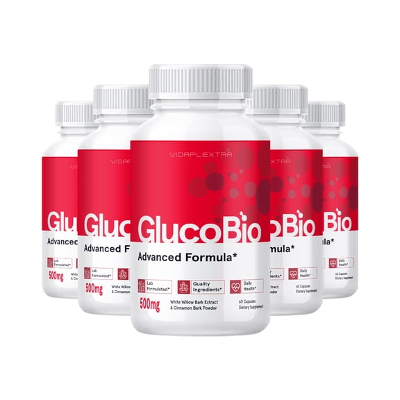 (5 Pack) Gluco Bio Capsules - Gluco Bio Capsules