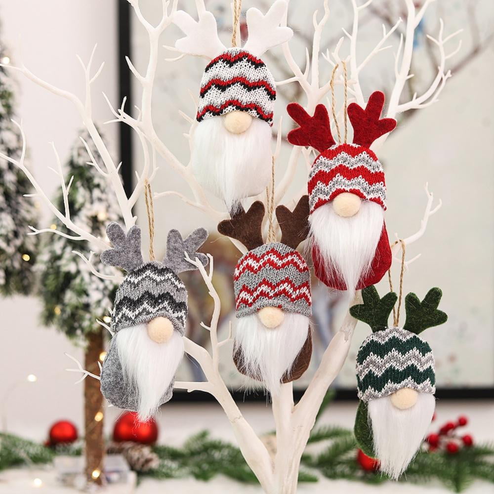 24Pcs Wooden Snowflakes Ornaments 4'' Christmas Tree Hanging Decorations  Rustic Ornament Wood Crafts