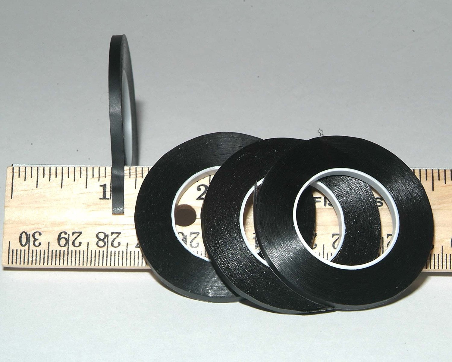 5 Pack Graphic Chart Tape Black Matte 1/8'' X 342