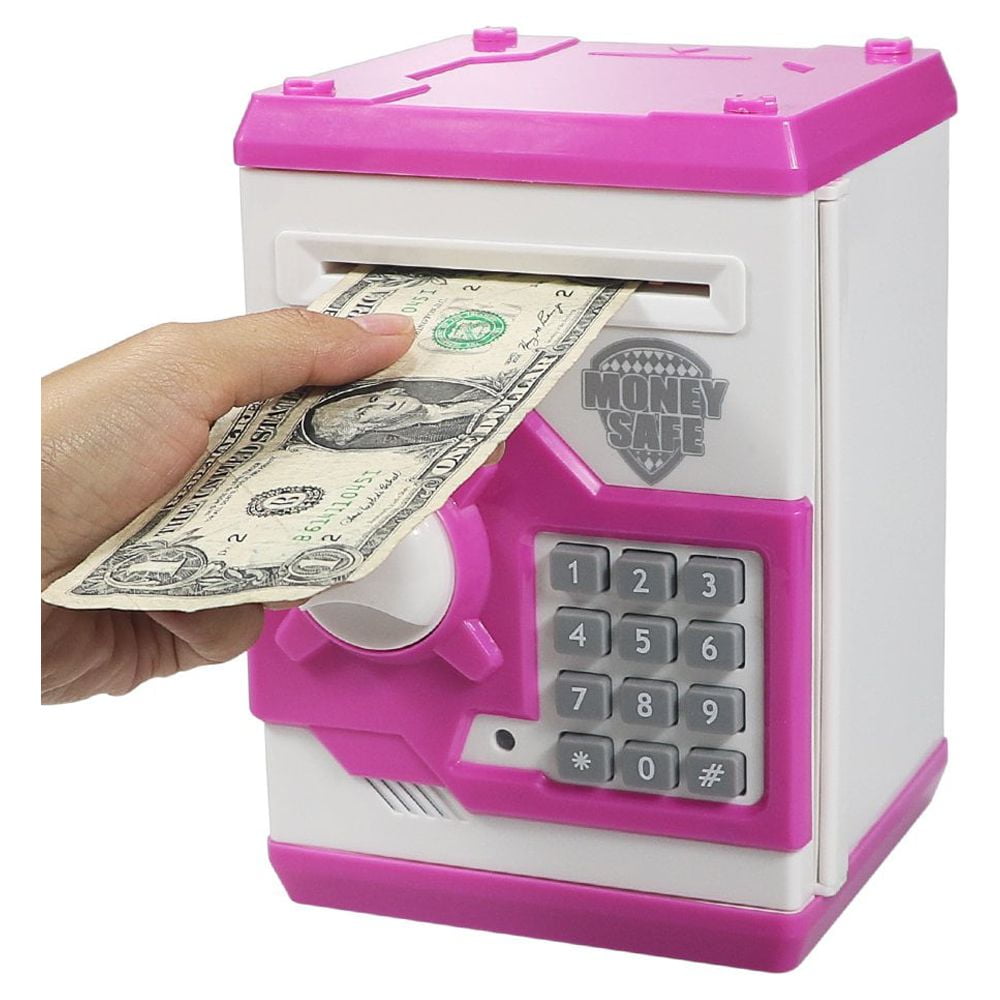 5 Pack Great Gift Toy for Kids Code Electronic Piggy Banks