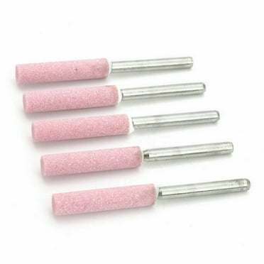5 Pack Grindstone Chainsaw Sharpener Burr Grinding Stone File Chain Saw Sharpening