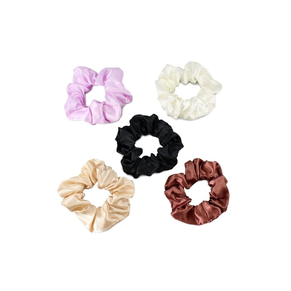 5 Pack Hair Scrunchies Gift Box (multiple color options)