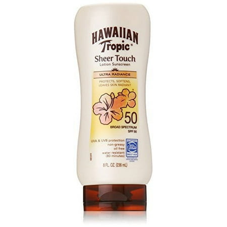 5 Pack Hawaiian Tropic Sheer Touch Lotion Sunscreen, SPF 50, 8 Oz each