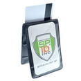 thumbnail image 1 of 5 Pack - Heavy Duty Magnetic Badge Holder - Fold Over Shirt Pocket or Belt- Two Sided for Multiple ID Cards - Perfect for 2 Vertical I.D. Badges by Specialist ID, 1 of 9
