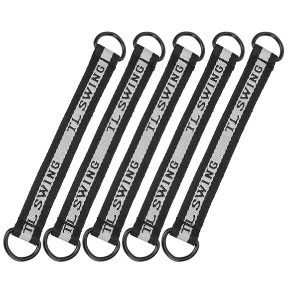 5-Pack Heavy Duty Swing Connecting Belts for Outdoor Tree & Swing Set - 9.4 inches / 24 cm Polyester Hanging Straps Kits