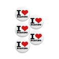 thumbnail image 1 of 5 Pack - I "Heart" Love Boating Pinback Buttons - 2.25 Inch, 1 of 2